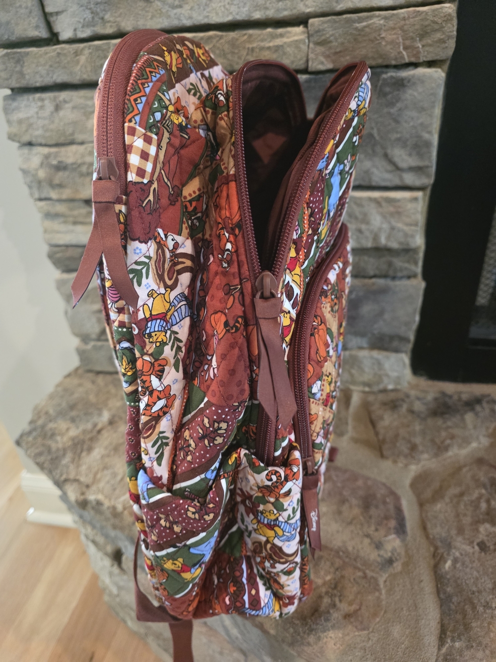 Vera Bradley Winnie The Pooh Patchwork Quilted Backpack-NWT - Picture 5 of 10